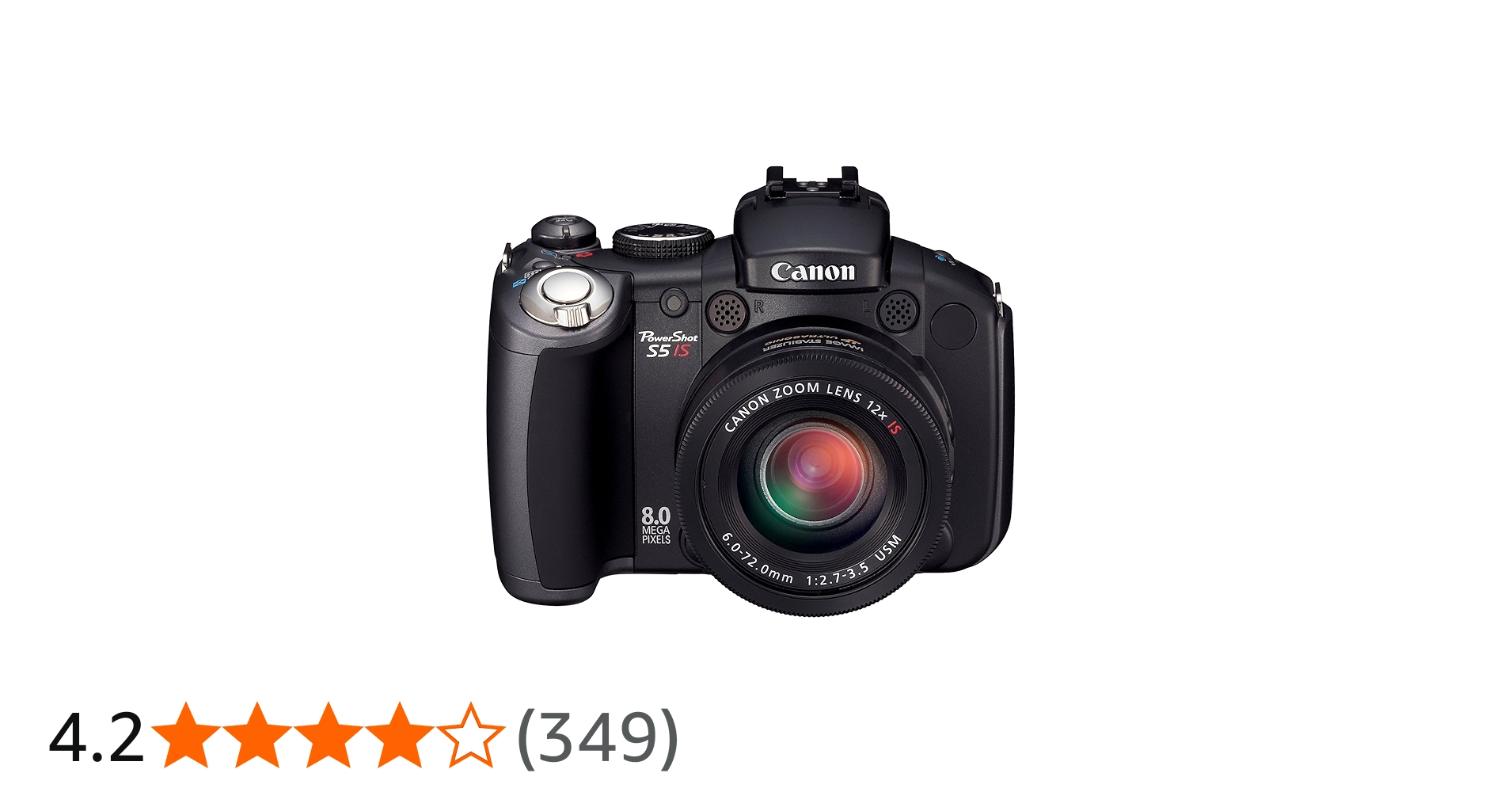 Buy Canon PowerShot Pro Series S5 IS 8.0MP Digital Camera with 12x