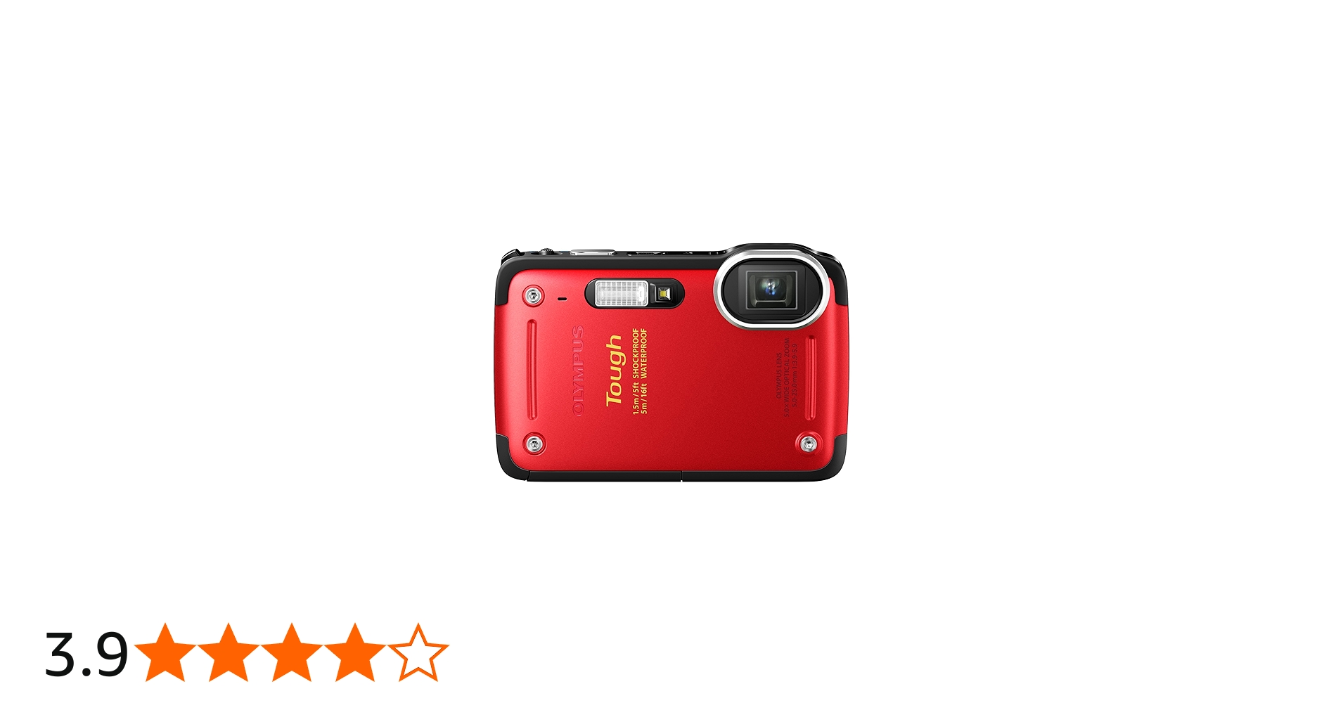 Amazon.co.jp: OLYMPUS デジタルカメラ STYLUS TG-625 レッド 1200万