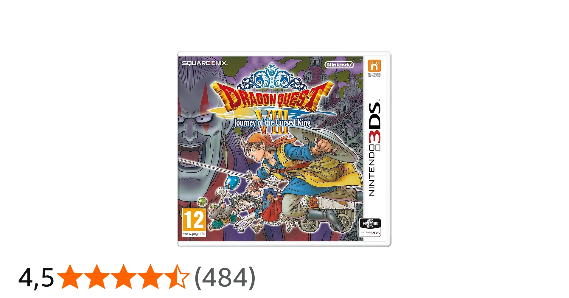 Dragon Quest VIII: Journey of the Cursed King pour Nintendo 3DS