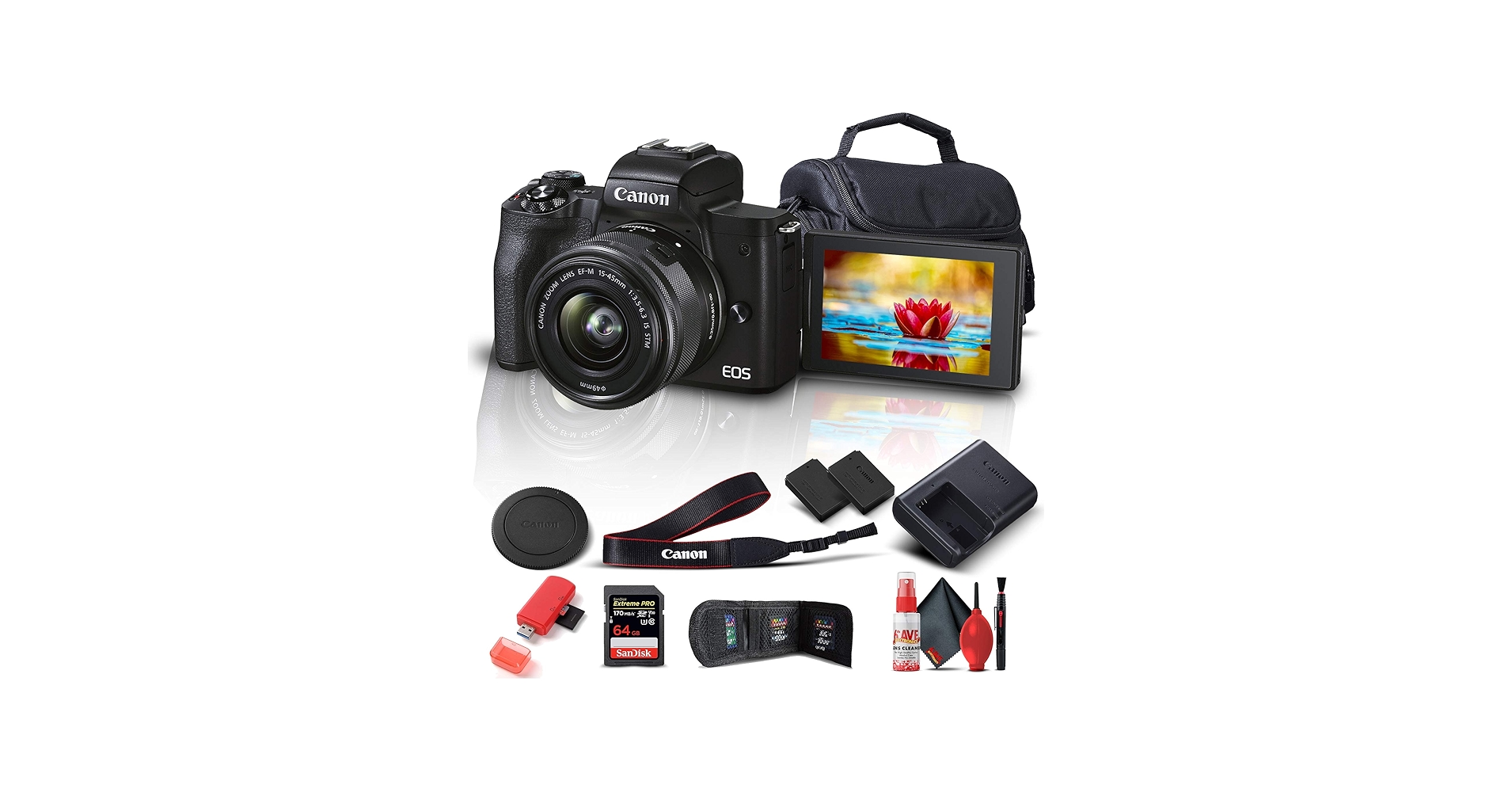 Amazon.com : Canon EOS M50 Mark II Mirrorless Digital Camera with