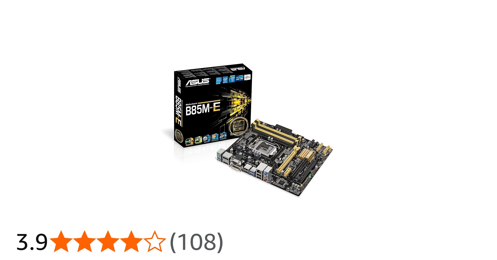 Amazon | ASUSTeK Intel B85搭載 マザーボード LGA1150対応 B85M-E