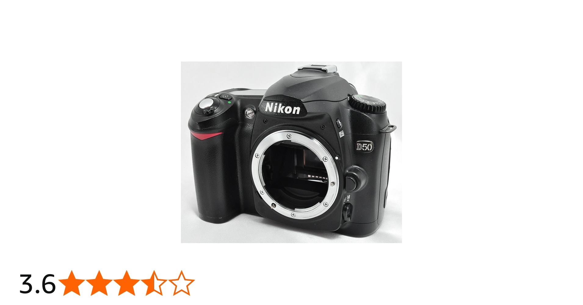 Amazon | Nikon D50 ブラック デジタル一眼レフカメラ ボディ単体 D50B