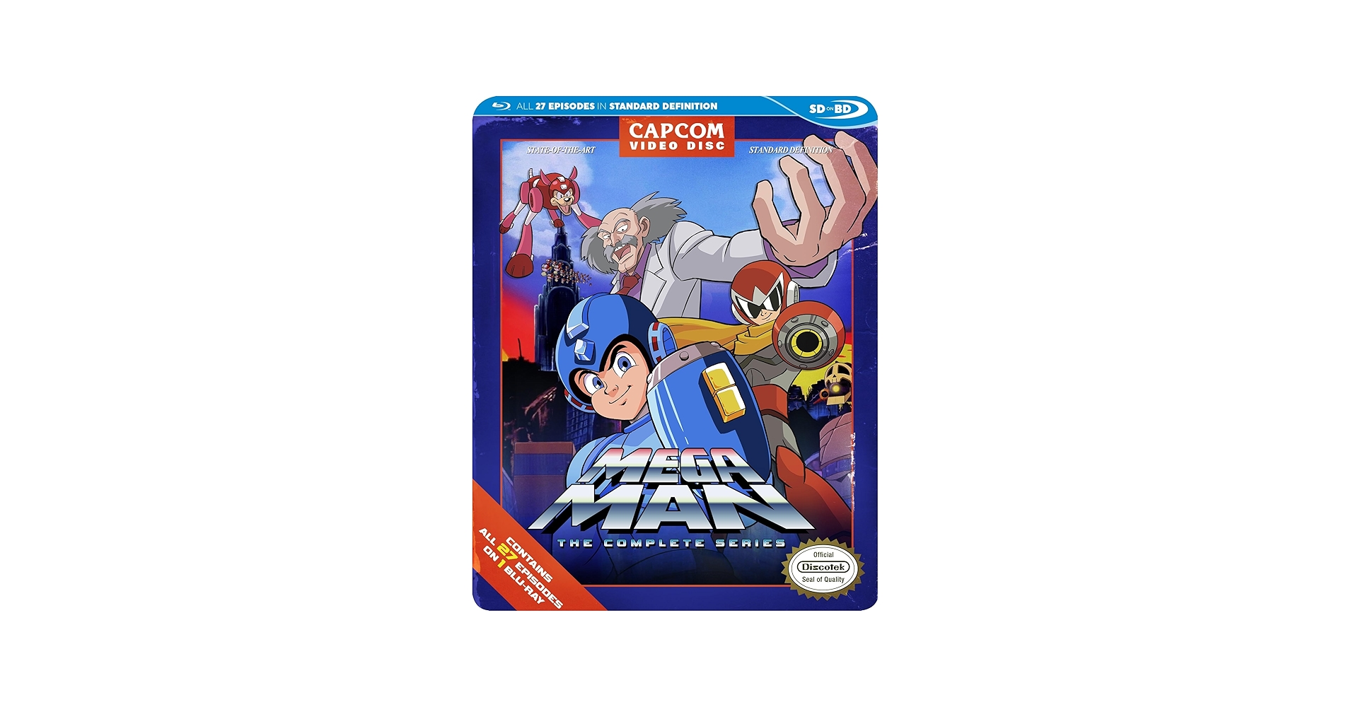 Amazon.com: Mega Man Animated TV Series SDBD [Blu-ray] : Scott
