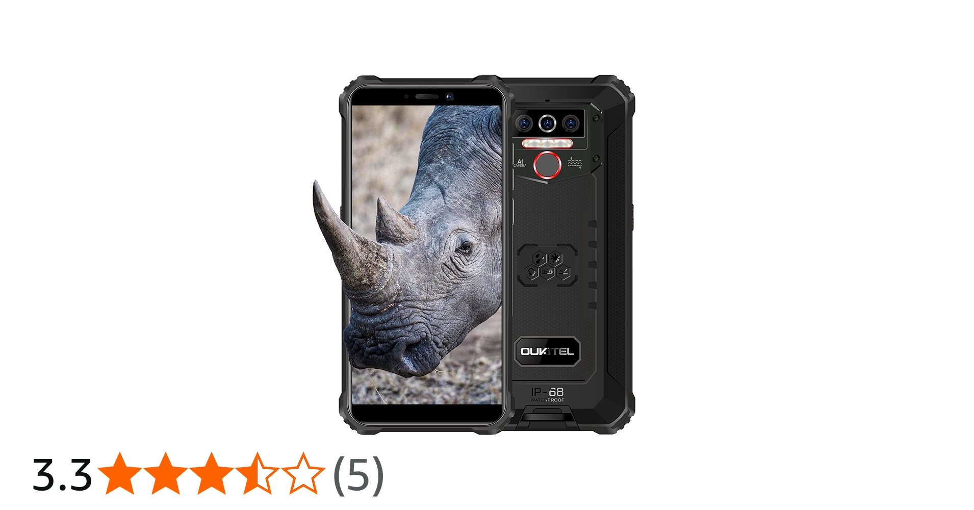 Amazon | OUKITEL WP5 simフリー スマホ 本体 IP68-69K防水、防塵、MIL