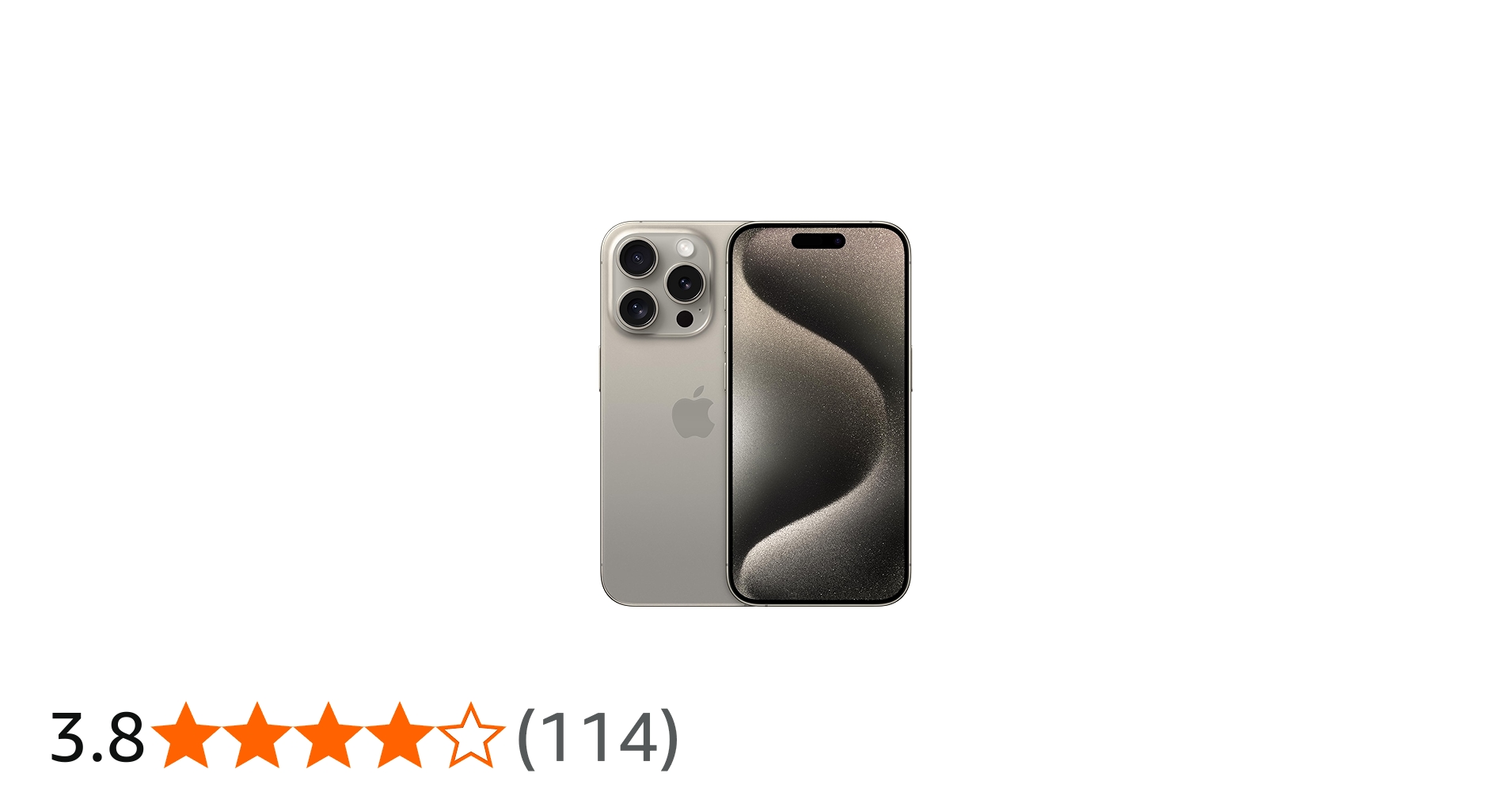 Amazon.co.jp: [Refurbished] Apple iPhone 15 Pro 256GB Natural