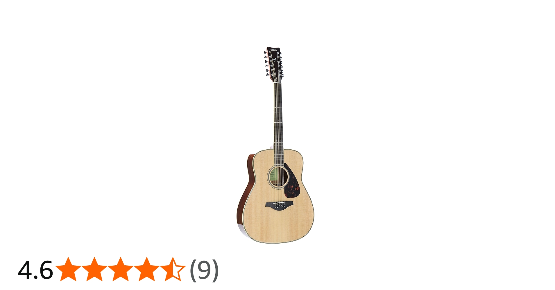 Amazon.co.jp: ヤマハ YAMAHA アコースティックギター 12弦 FG820-12