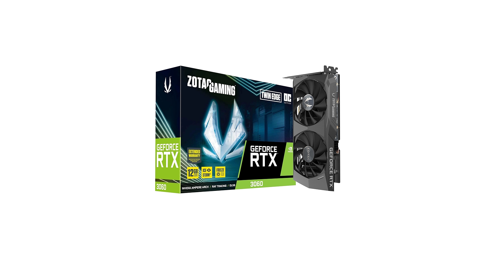 Amazon.com: Zotac VGA RTX3060 Twin Edge OC 12G (GDDR6, HDMI 2.1
