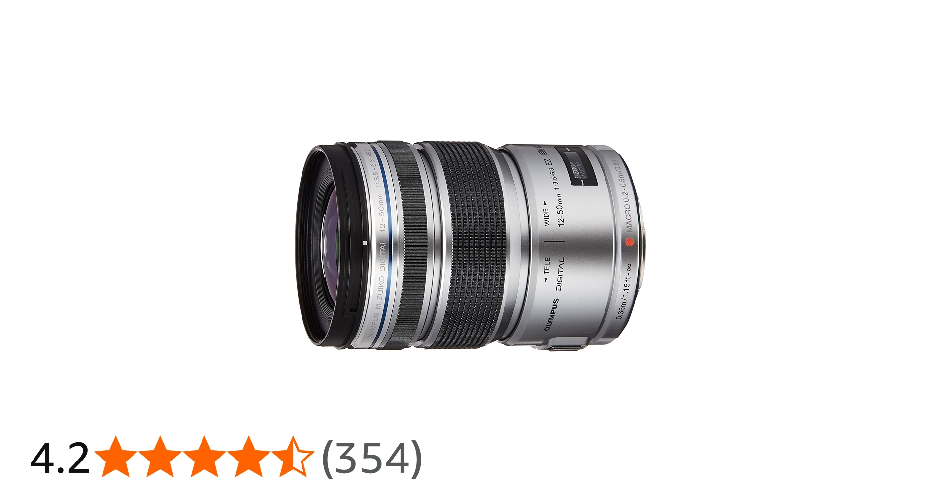 Amazon | OLYMPUS ミラーレス一眼 レンズ 防塵 防滴 電動ズーム ED 12