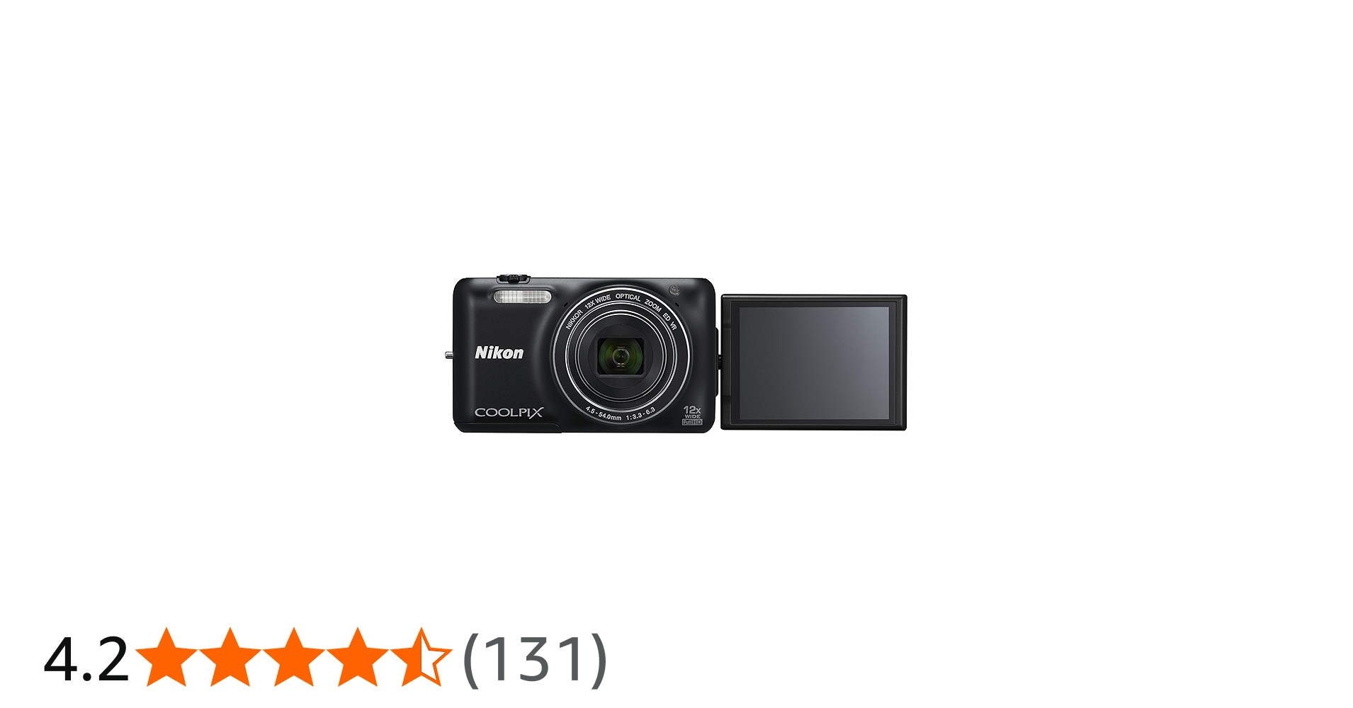 Amazon | Nikon クールピクス S6600BK スマートブラック | コンパクト 通販