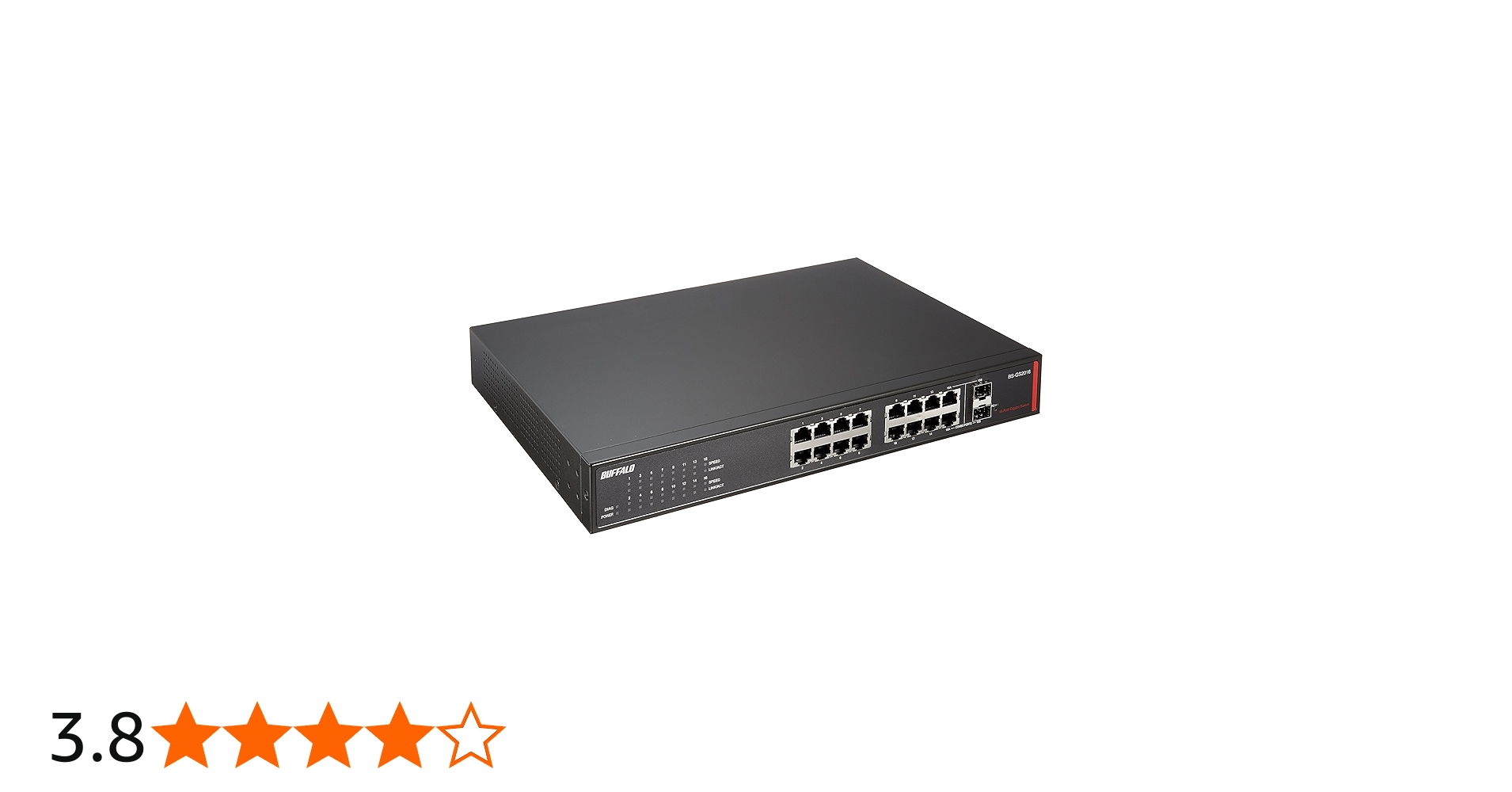 Amazon | BUFFALO レイヤー2 Giga スマートスイッチ 16ポート BS