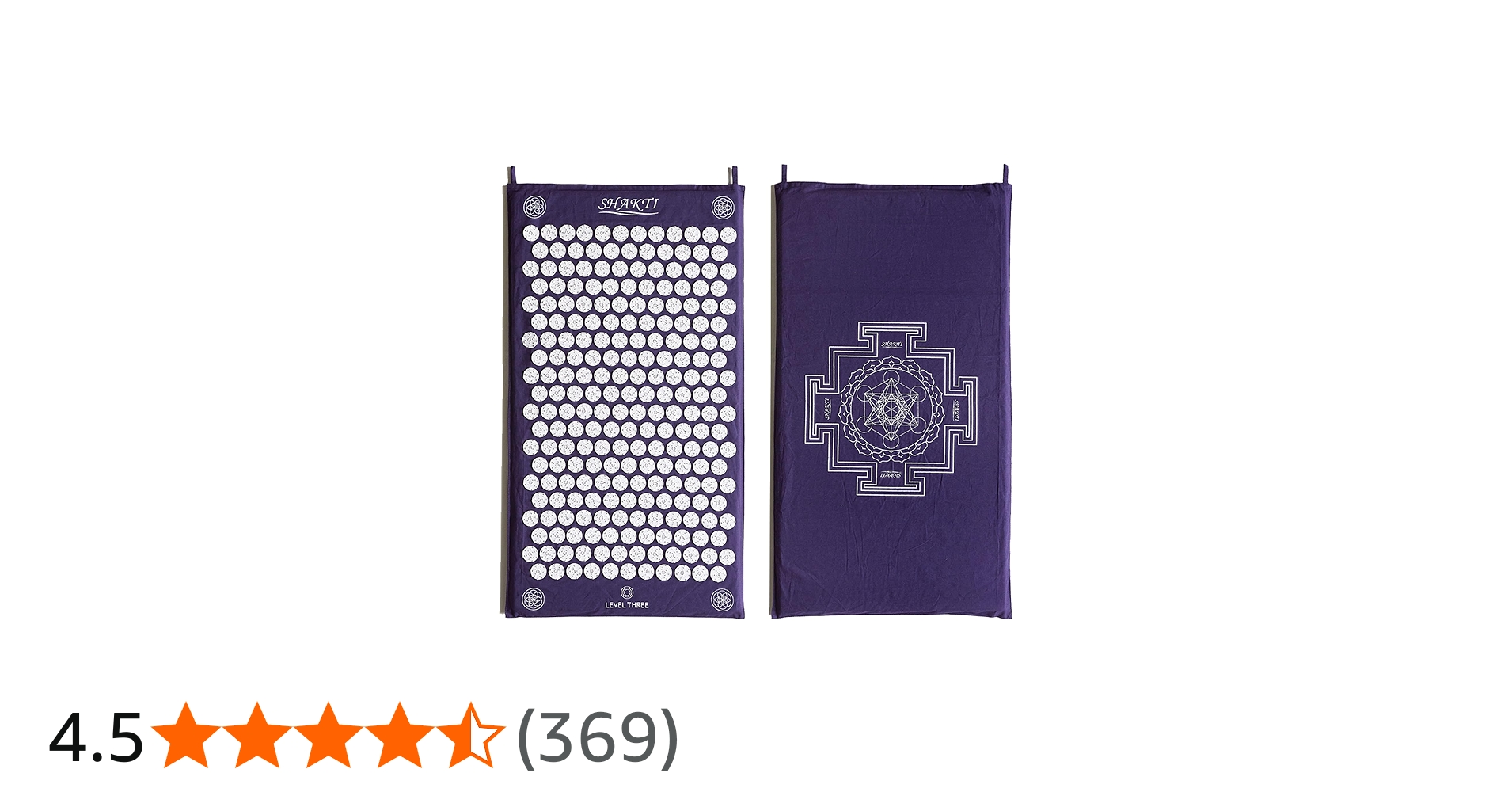 Amazon | 【正規品】シャクティ 指圧マット レバル③ 紫、長めの専門家