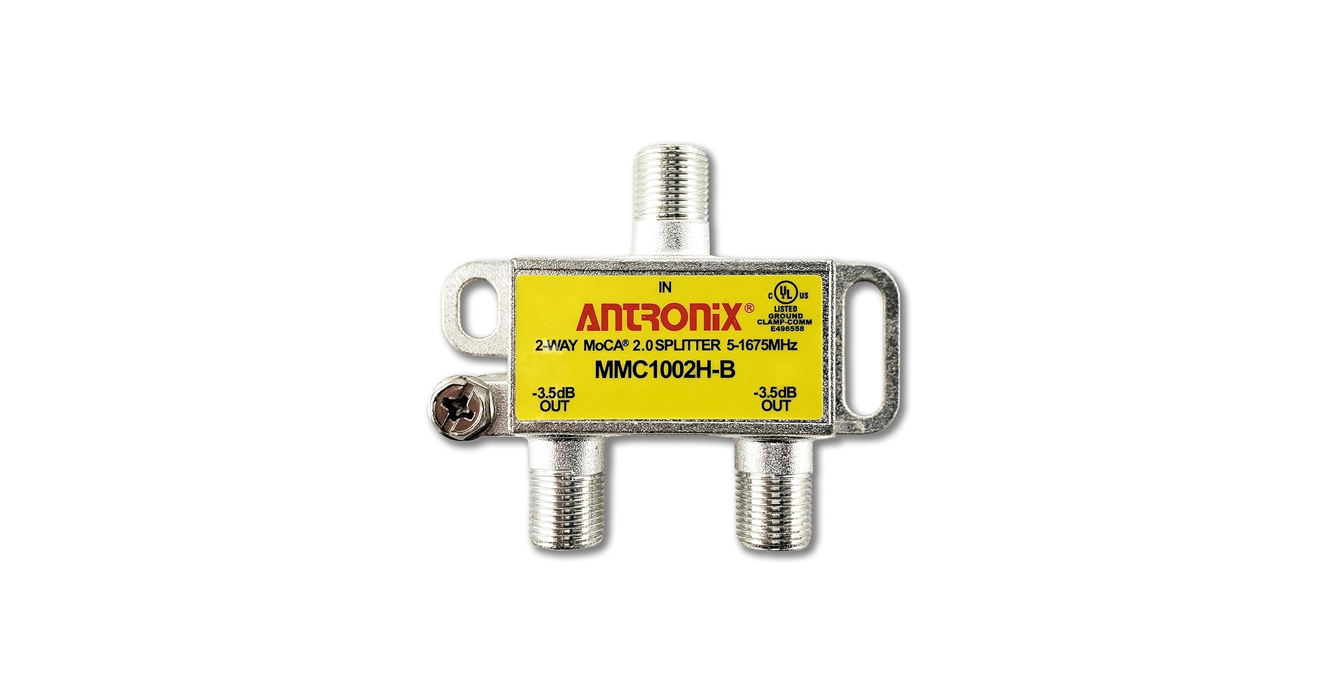 Amazon.com: 2 Way Antronix MMC1002H-B 5-1675 MHz MoCA 2.0 Splitter