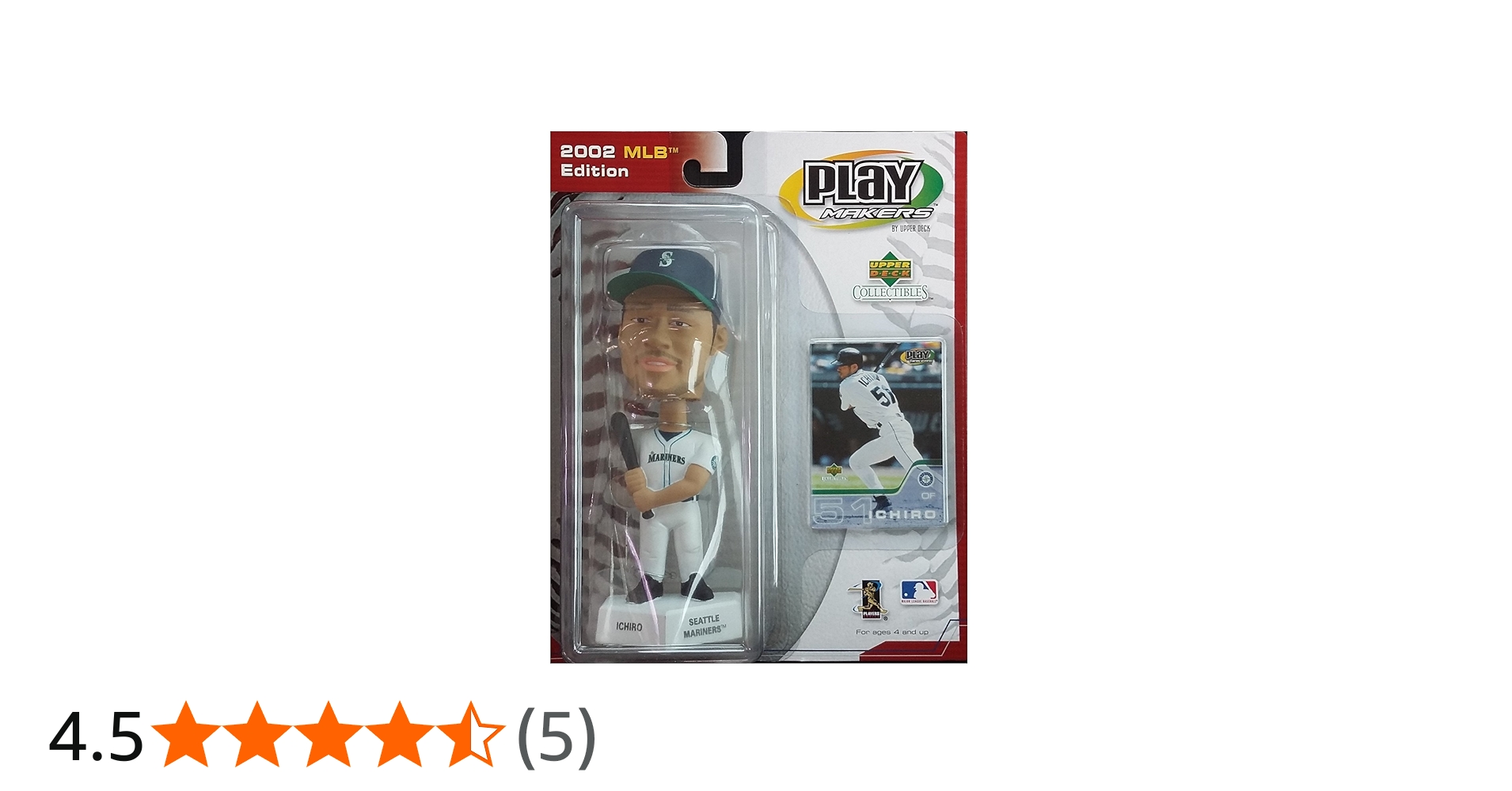 Amazon.co.jp: イチロー首振り人形 2002 MLB ボブルヘッド / バブル