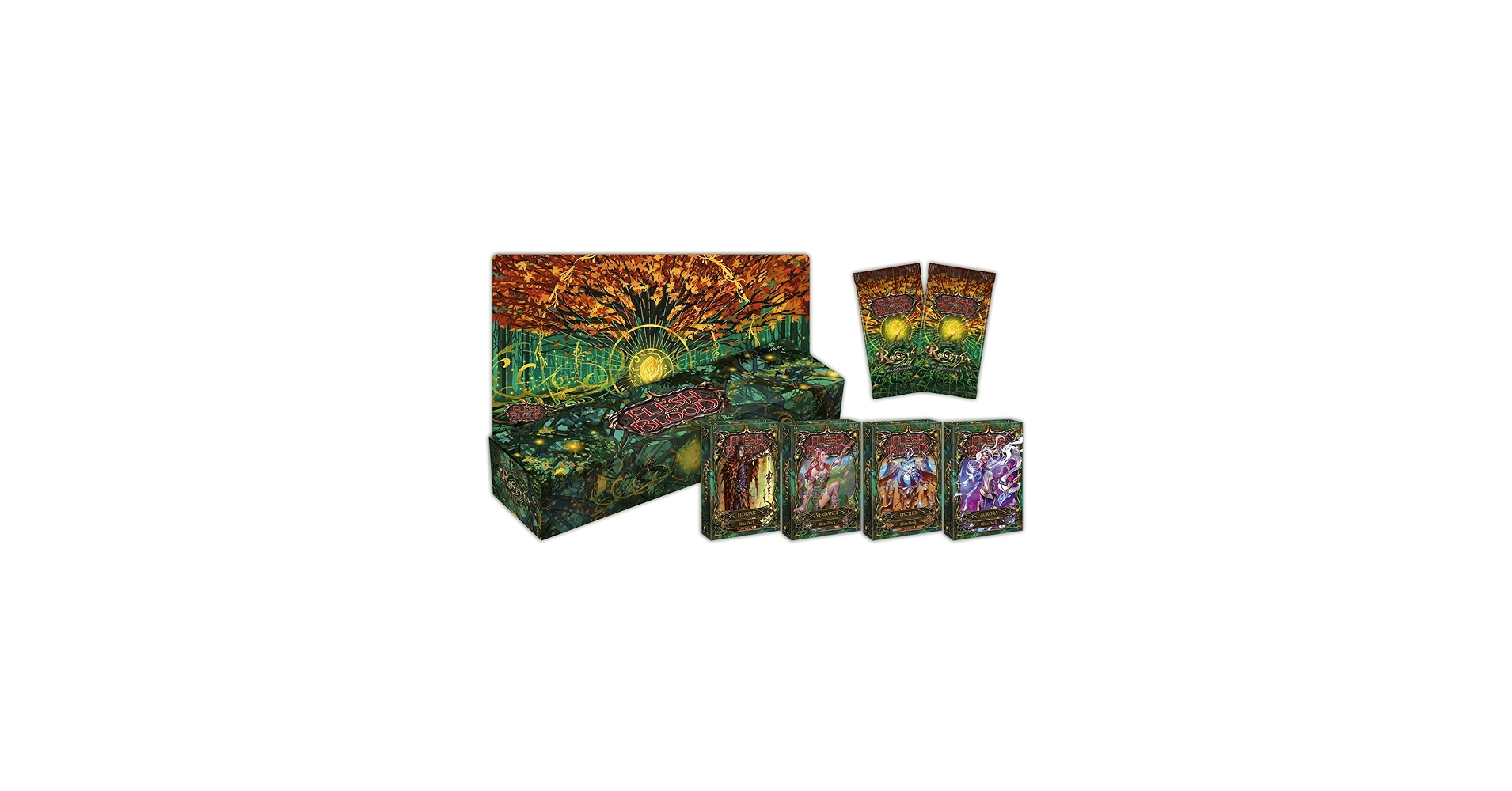 Amazon.com: Flesh and Blood: Rosetta Blitz Deck Collection : Toys