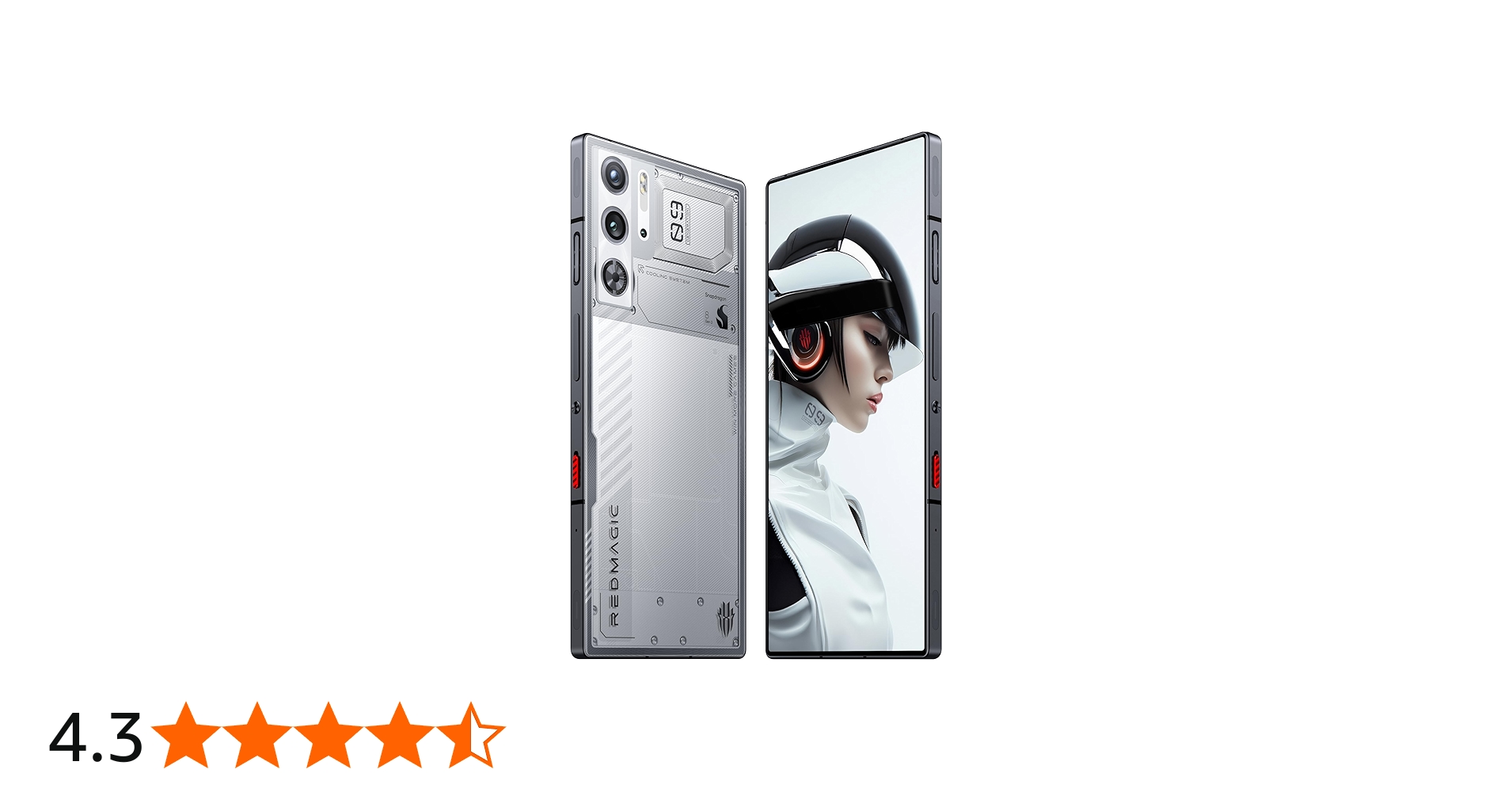 Amazon | REDMAGIC 9Pro 16G＋512G Snowfall/シルバー【日本正規代理店