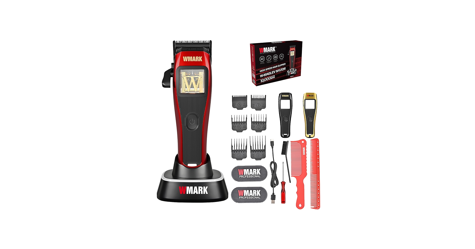 Amazon.com: WMARK Professional Durable Cordless Hair Clipper for