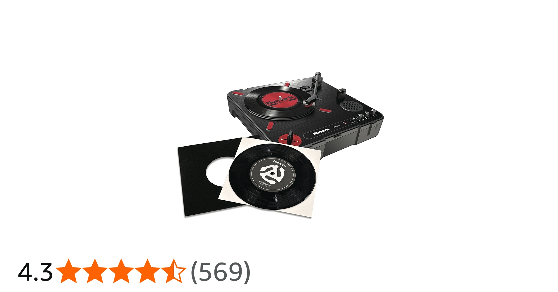 Amazon | Numark スクラッチ・ターンテーブル PT01 Scratch・バトル