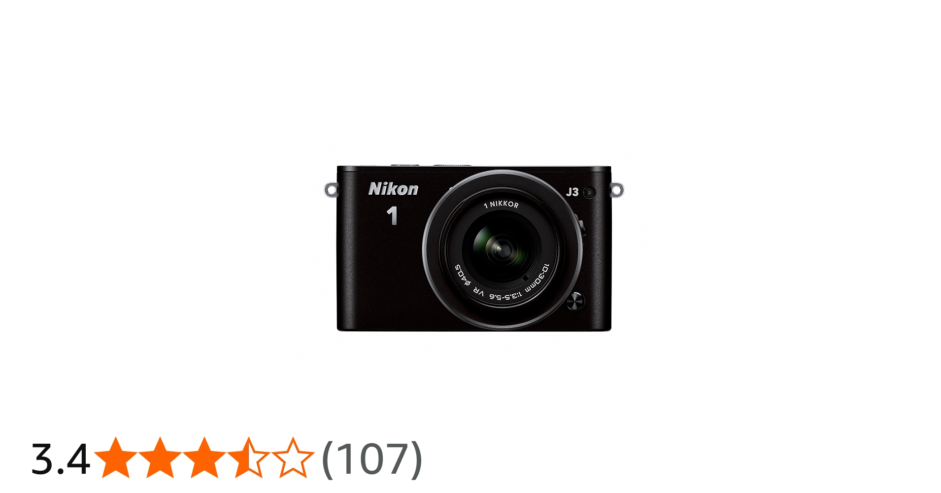 Amazon | Nikon ミラーレス一眼 Nikon 1 J3 ボディー ブラック N1J3BK