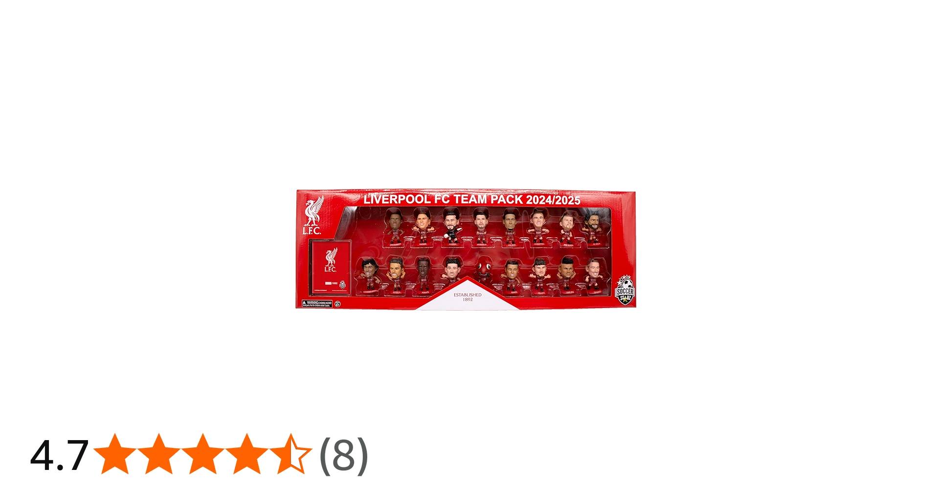 Amazon.co.jp: SoccerStarz - リバプール チーム パック 17 フィギュア