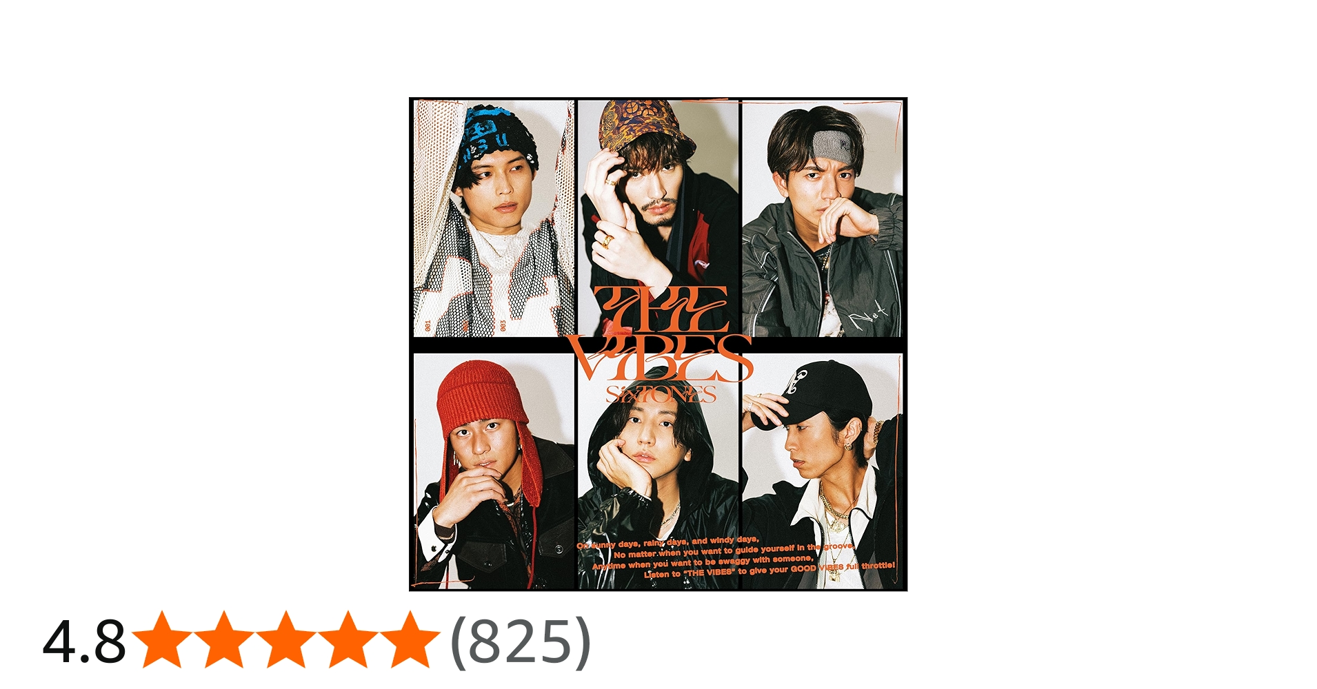 Amazon.co.jp: THE VIBES (通常盤) - SixTONES: ミュージック