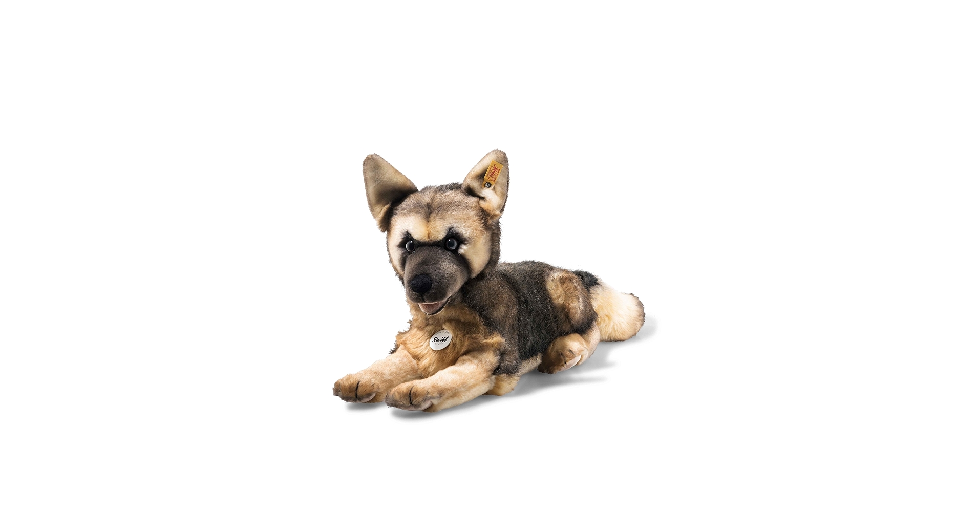 Amazon.com: Steiff Mike German Shepherd, Grey/Brown/Black : Toys