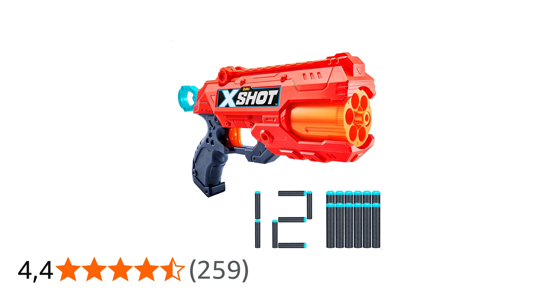 44768 Refleks Tabanca + 16 Dart X-Shot : Amazon.com.tr: Oyuncak