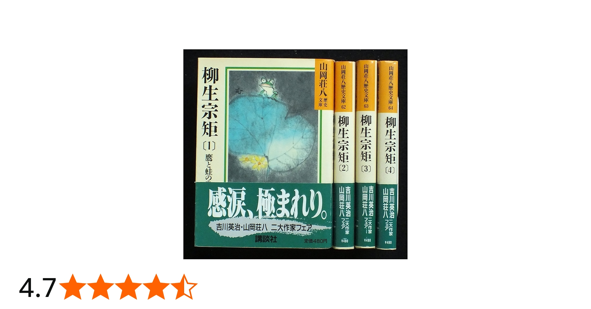 Amazon.co.jp: 山岡荘八 柳生宗矩 全4巻セット : 本