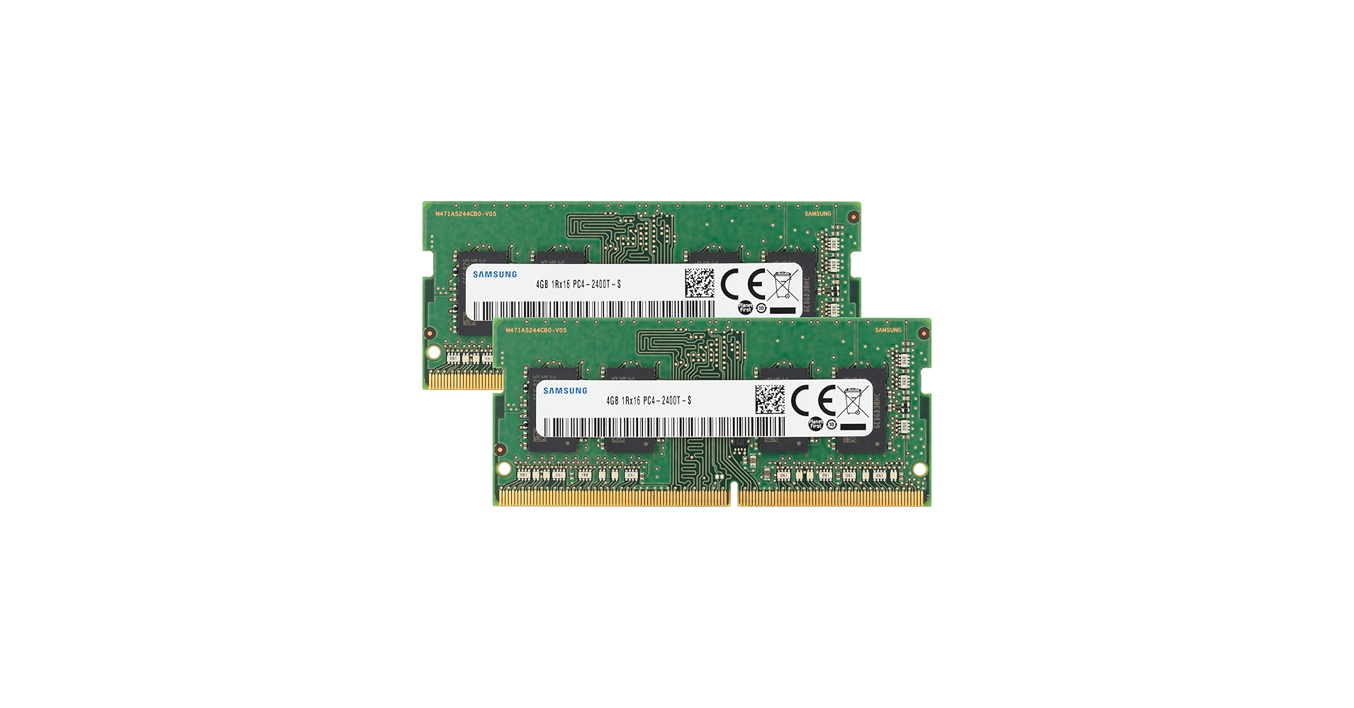 Samsung 8GB (2x4GB) DDR4 2400MHz PC4-19200 (PC4-2400T) CL17 SODIMM