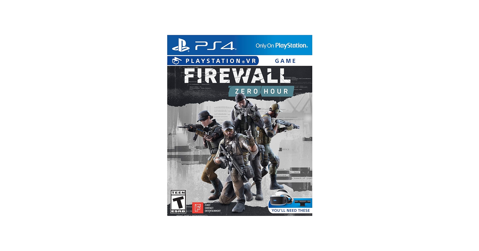 Amazon.com: PSVR Firewall Zero Hour - PlayStation 4 : Sony