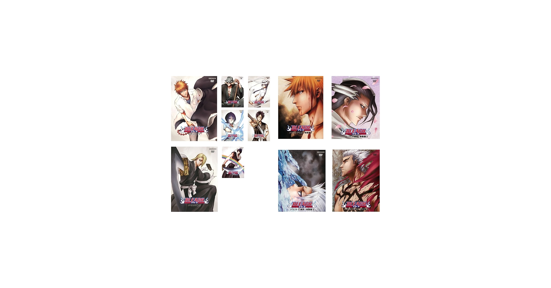 Amazon.co.jp: BLEACH ブリーチ バウント篇 全7巻 + バウント 尸魂界