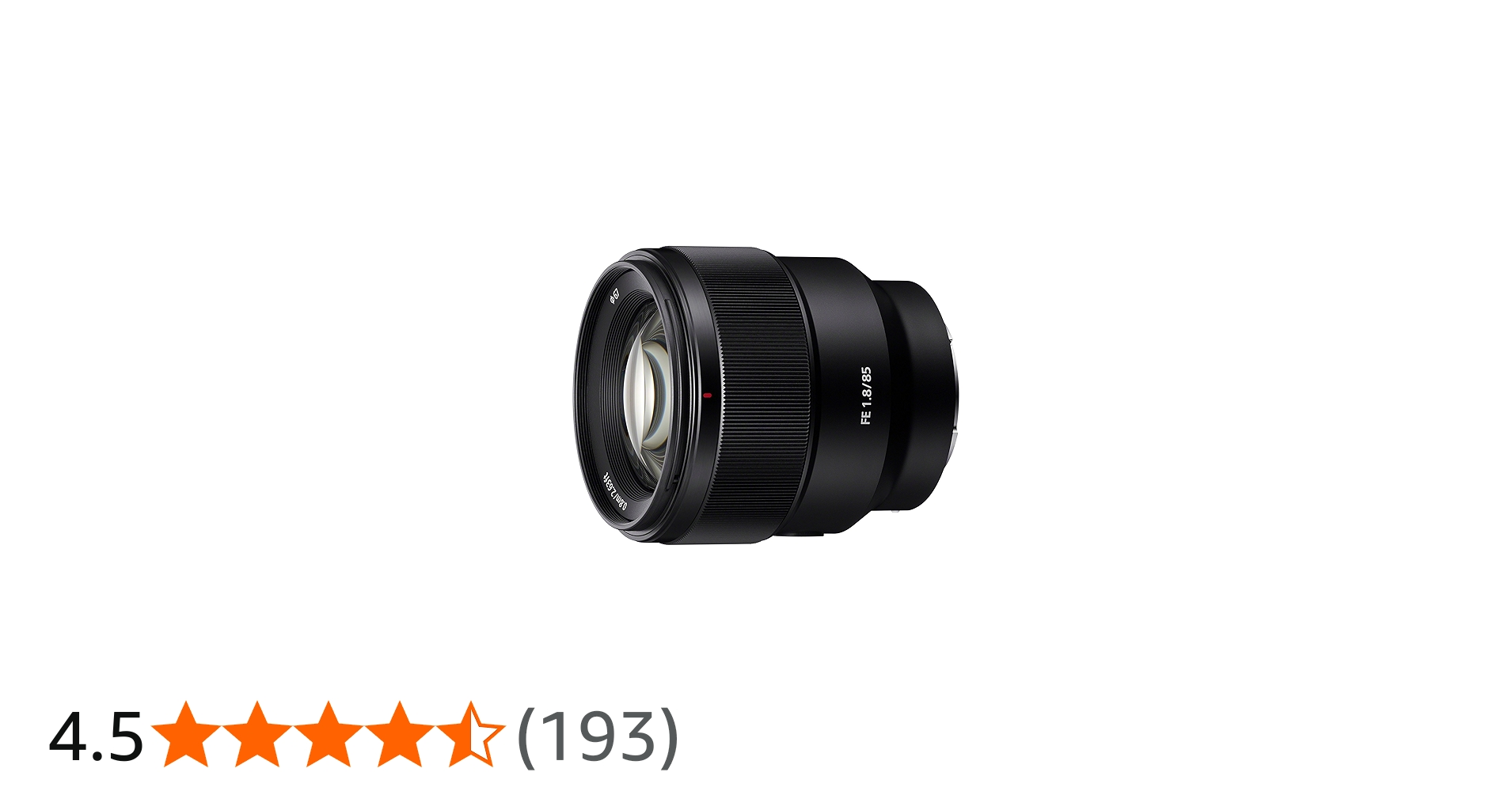 ソニー SONY FE 85mm F1.8 Eマウントレンズ 新品)SONY (ソニー) FE