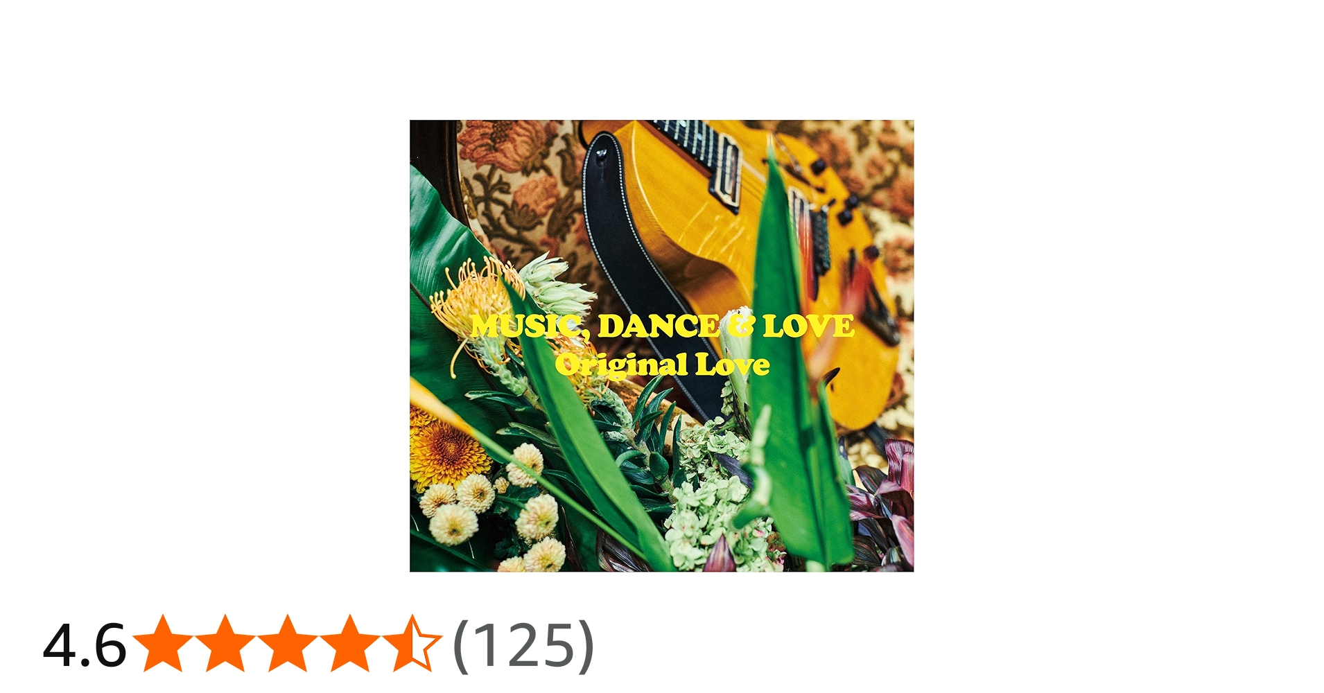 Amazon.co.jp: MUSIC, DANCE & LOVE [通常盤] - Original Love [CD