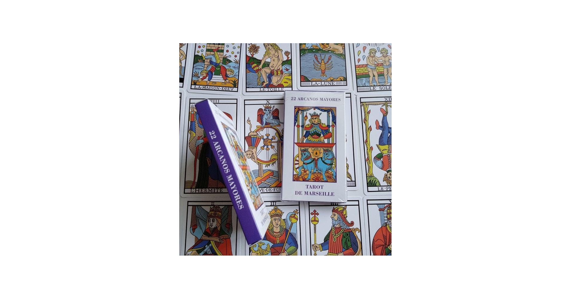 Amazon.co.jp: 大アルカナのみ カモワン タロットカード マルセイユ