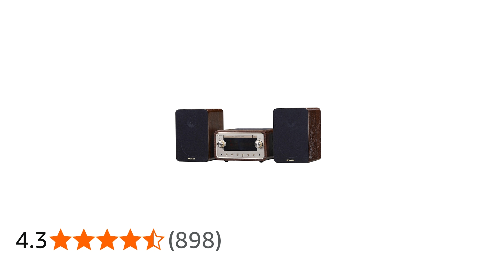 Amazon.co.jp: SANSUI 真空管ハイブリッドアンプ搭載CDステレオ