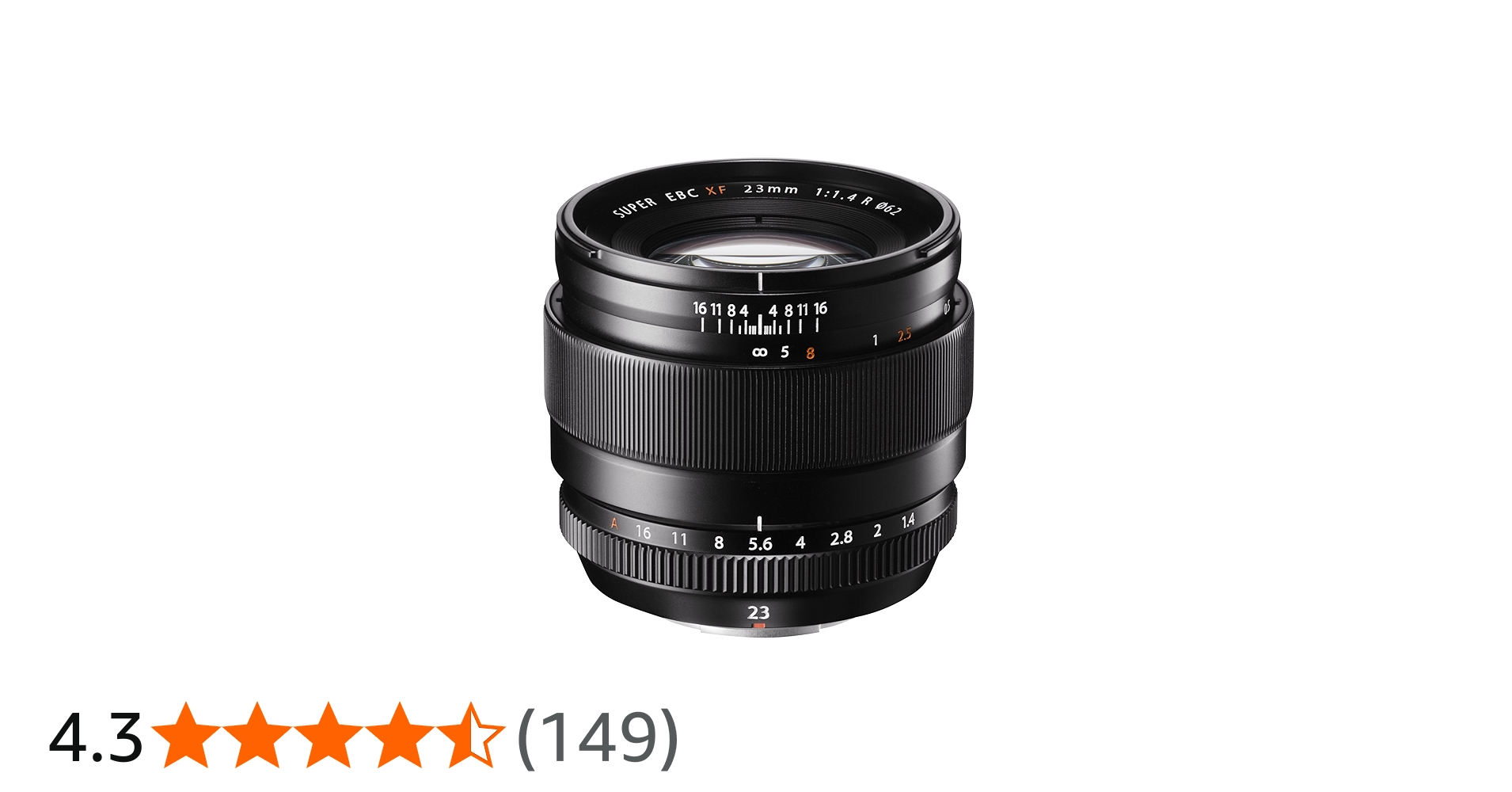 Amazon.co.jp: Fujifilm Fujinon XF 23mm F1.4 R : Electronics