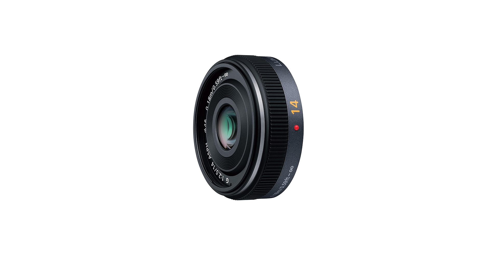 Amazon.com : Panasonic LUMIX G 14mm/F2.5 ASPH. Pancake Lens | H