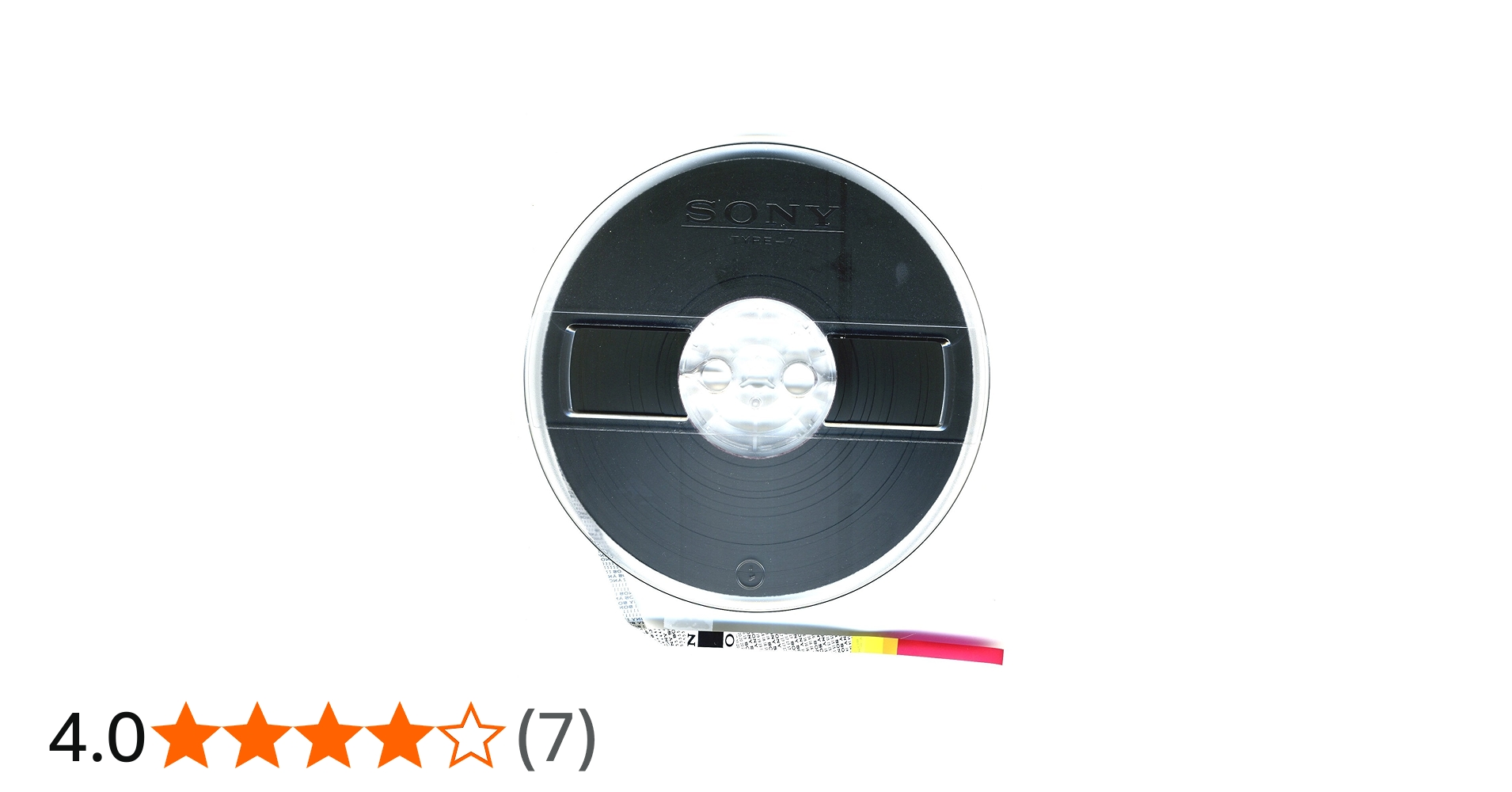 Amazon | SONY PRA-7-550 7号オープンリールテープ | Sony