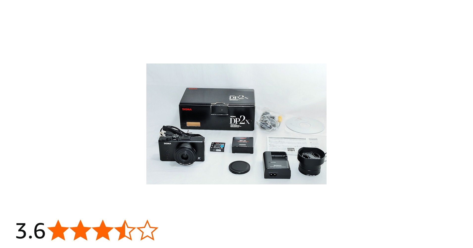 Amazon | シグマ デジタルカメラ DP2x 1406万画素 APS-Cサイズ CMOS