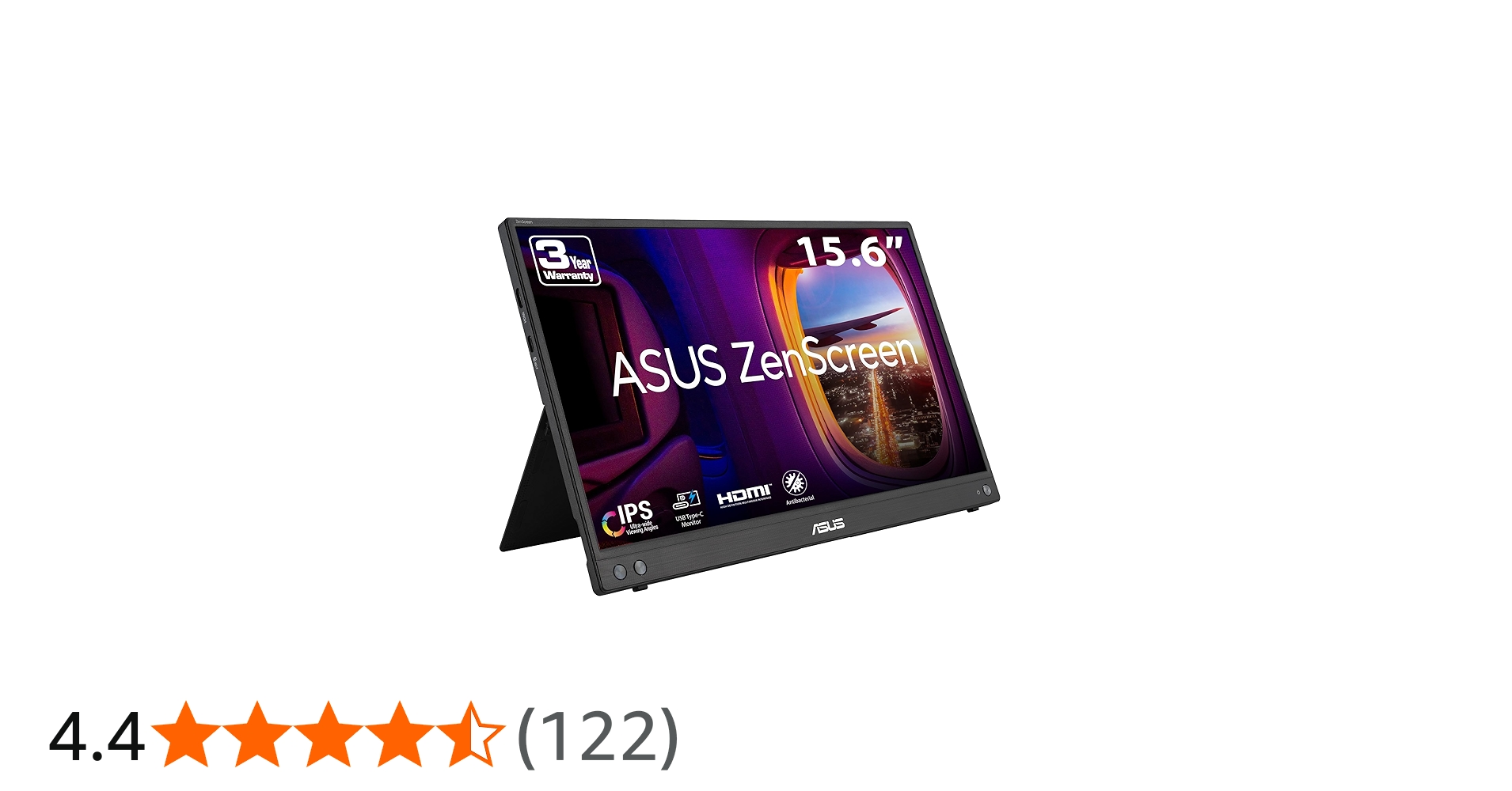 Amazon.co.jp: ASUS ZenScreen 16インチ (15.6インチ) 1080P USB-C