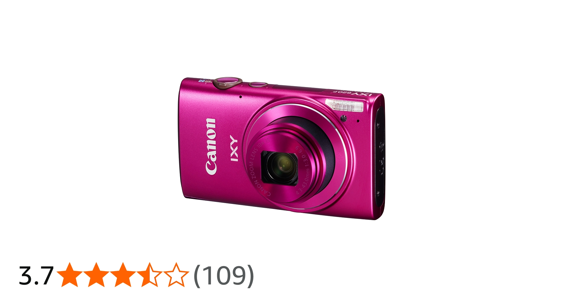 Amazon | Canon デジタルカメラ IXY 620F(ピンク) 広角24mm 光学10倍