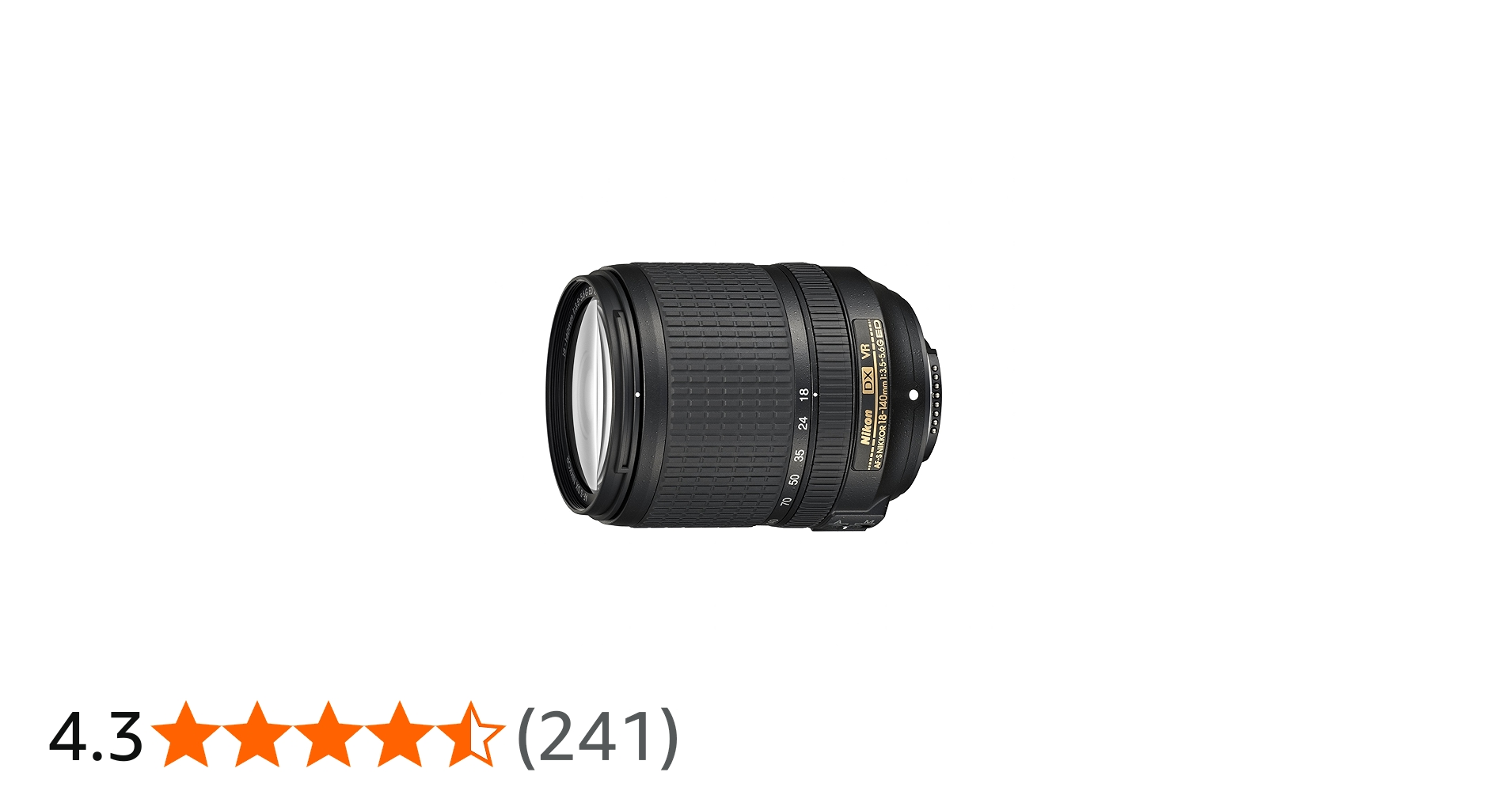 Amazon | Nikon 高倍率ズームレンズ AF-S DX NIKKOR 18-140mm f/3.5