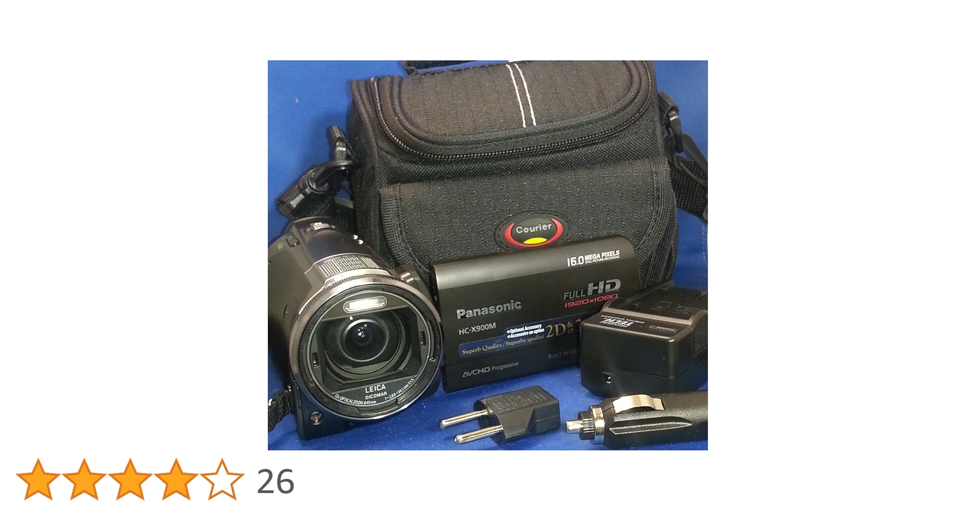 ジャンク品】完動品Panasonic HC-X900M ビデオカメラ 64GB ジャンク品