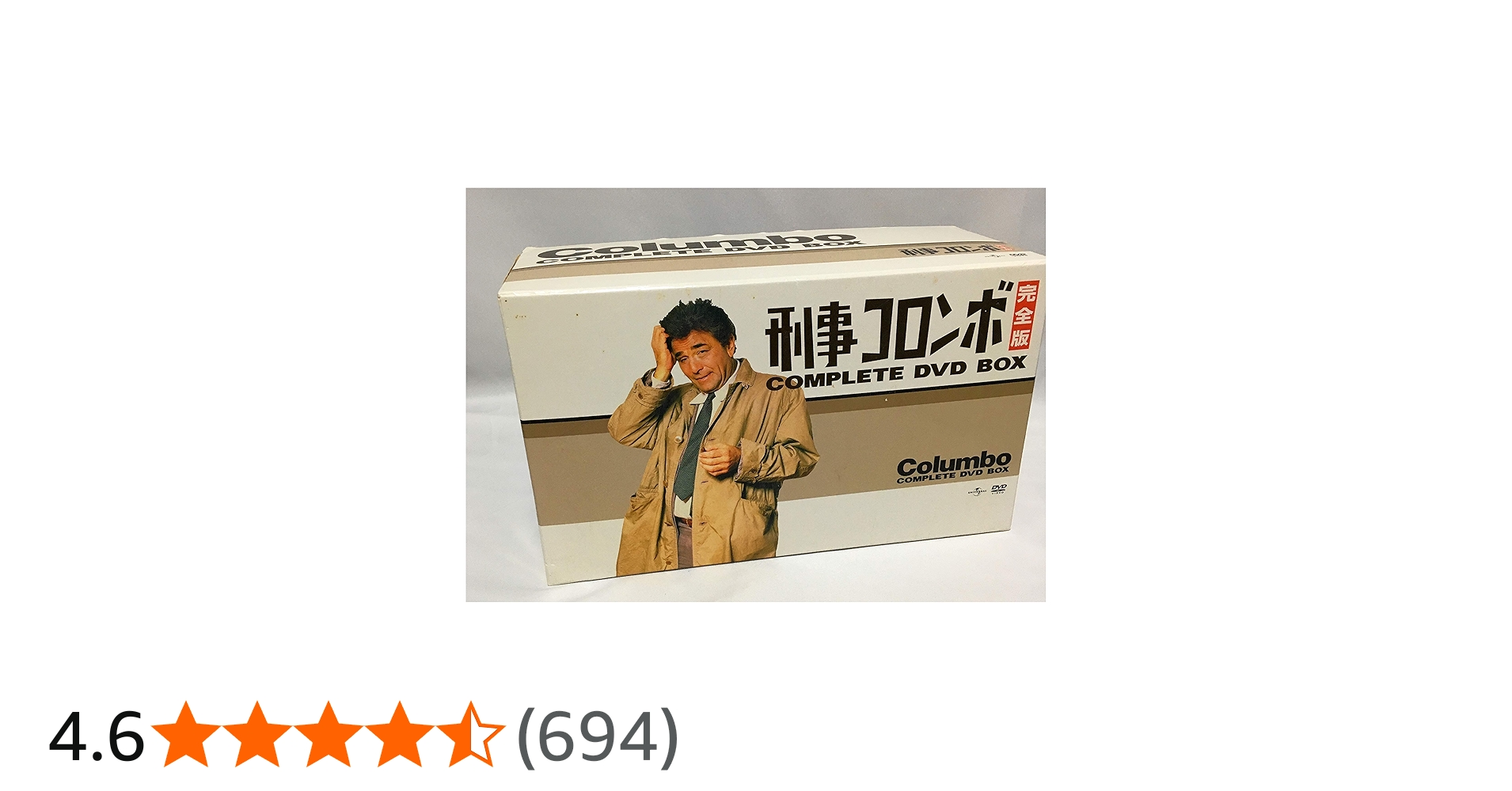 Amazon.co.jp: 刑事コロンボ 完全版 コンプリートDVD-BOX : ピーター