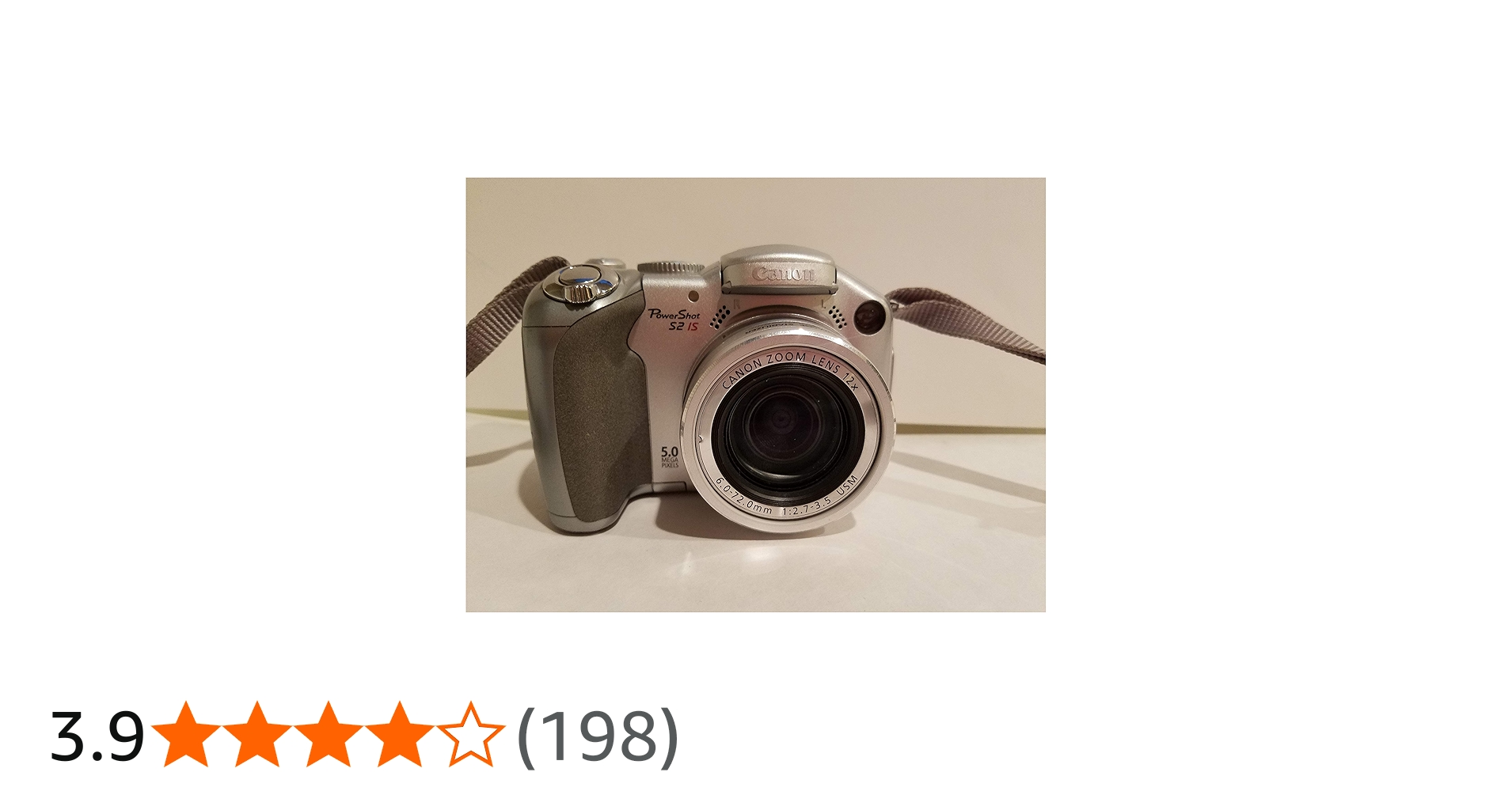 Canon Powershot S2 is 5MP Digital Camera with 12x Optical Image