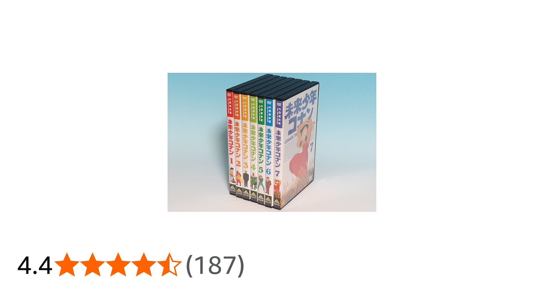 Amazon.co.jp: 未来少年コナン 全7巻セット [マーケットプレイス DVD