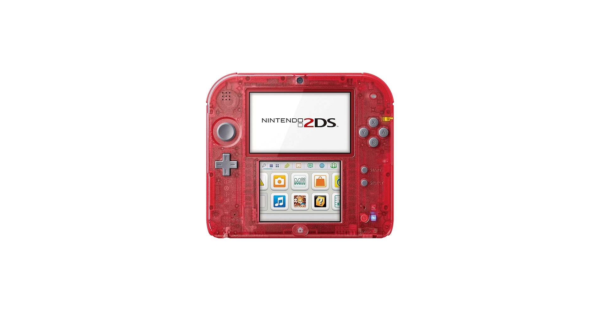 Amazon.com: Nintendo 2DS - Crystal Red (Used) [video game