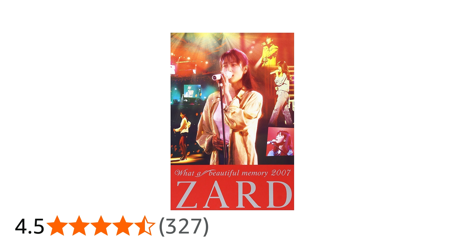 Amazon.co.jp: ZARD What a beautiful memory 2007 [DVD] : ZARD: DVD