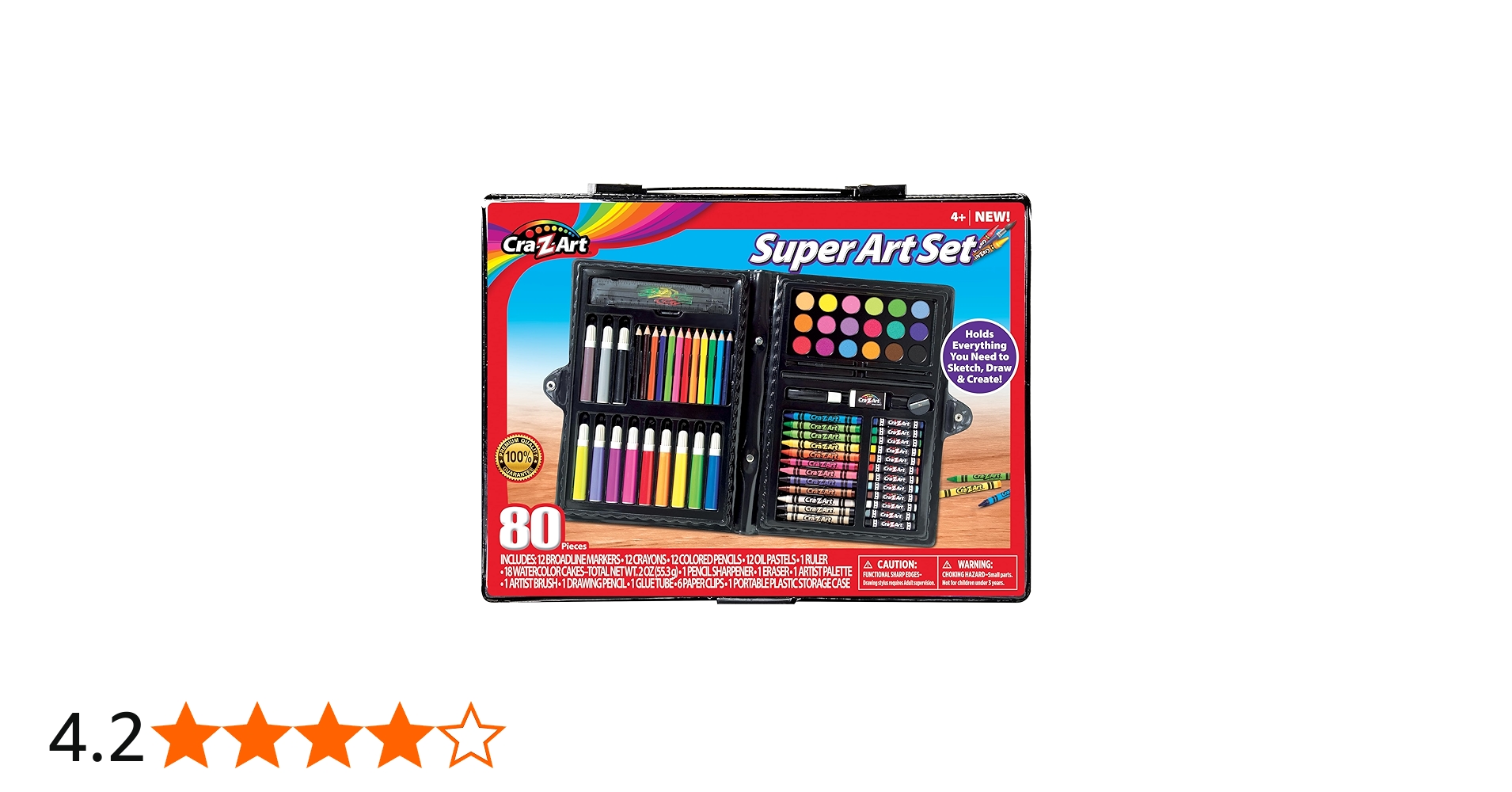 Buy Cra-Z-Art 80 Piece Art Set Toy Online at Low Prices in India