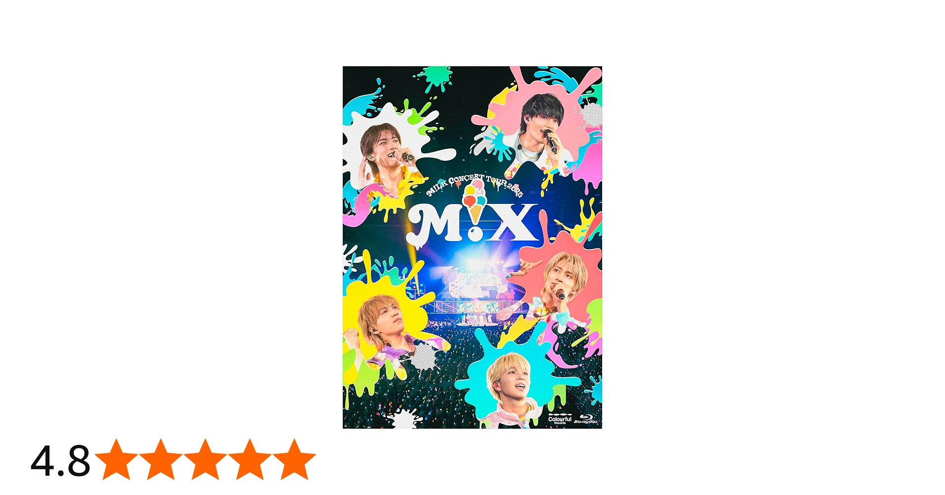 Amazon.co.jp: M!LK CONCERT TOUR 2025 「M!X」[通常盤][BD] - M!LK