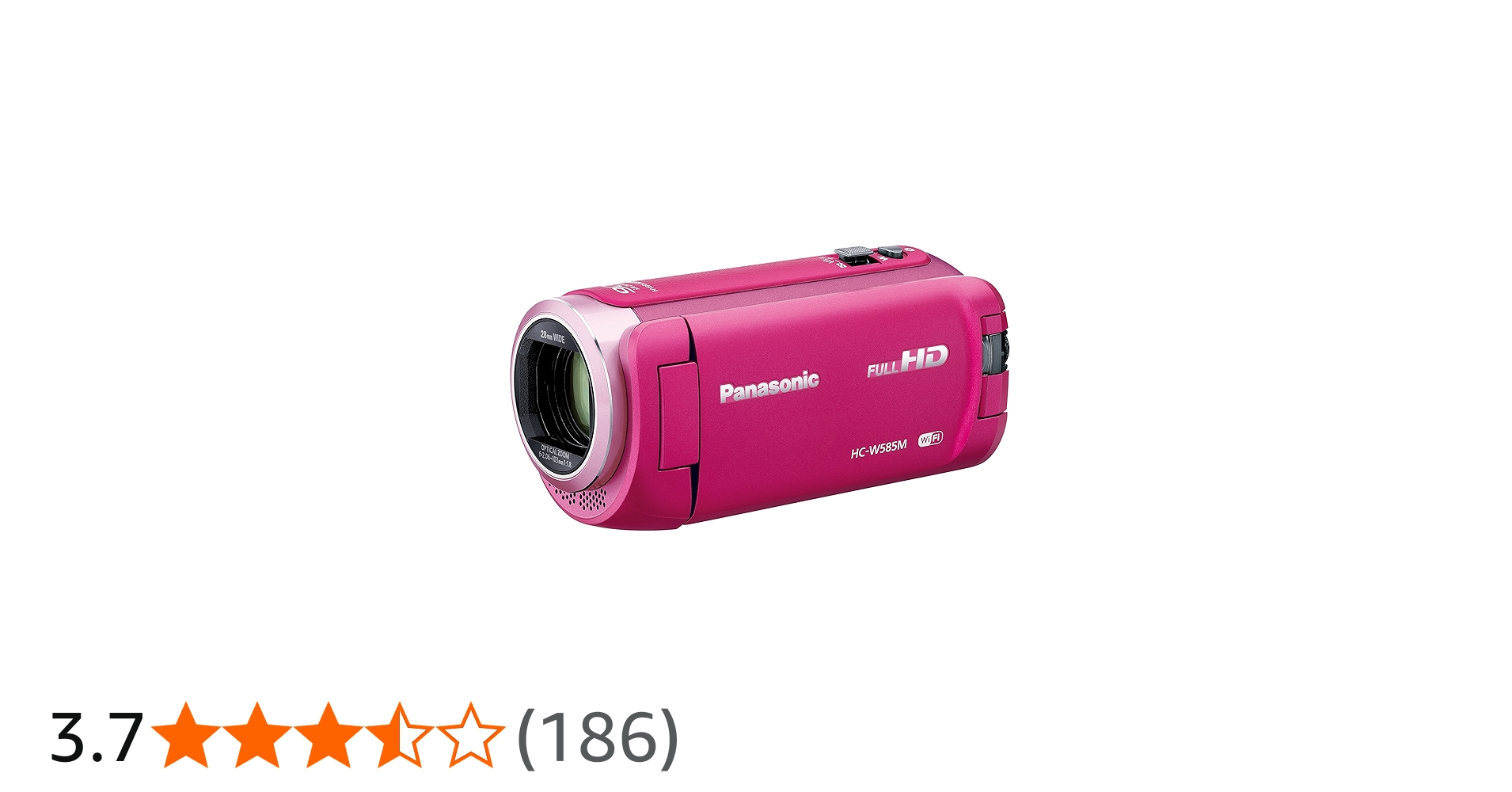 Amazon.co.jp: パナソニック HDビデオカメラ W585M 64GB ワイプ撮り 高